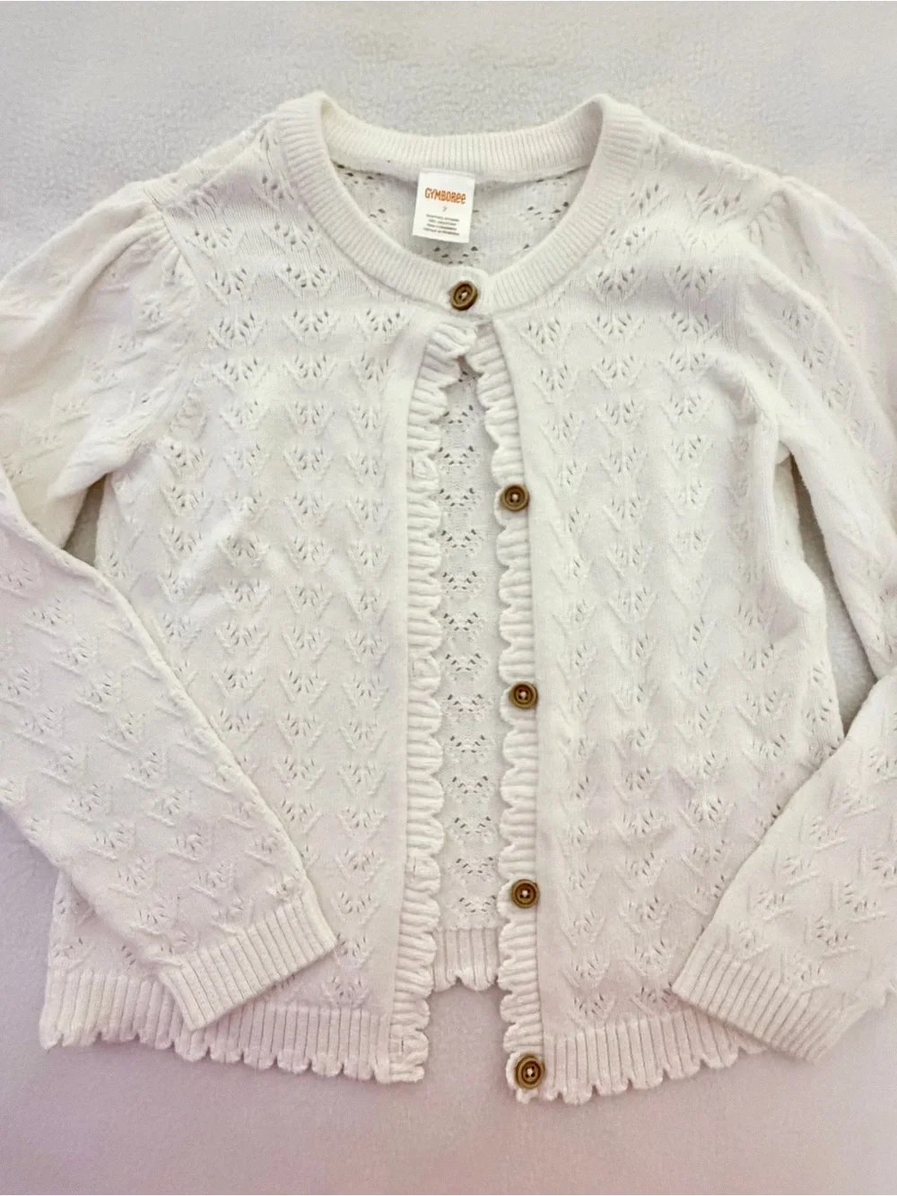 Gymboree Eyelet Cardigan